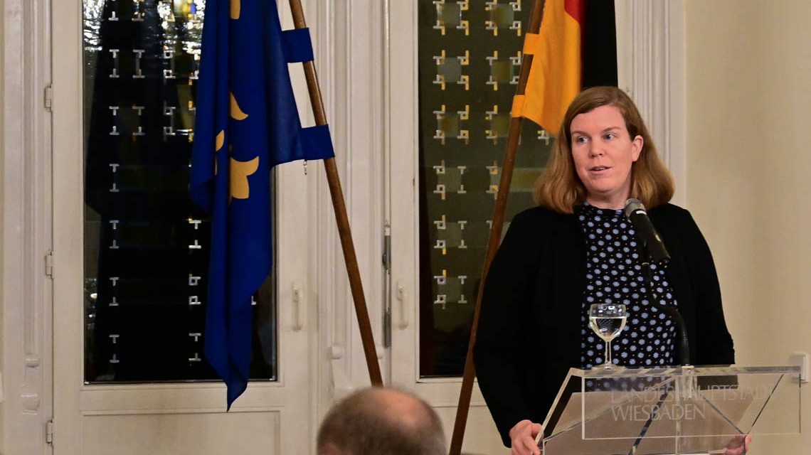 Einbürgerungsfeier mit Integrationsdezernentin Minlena Löbke