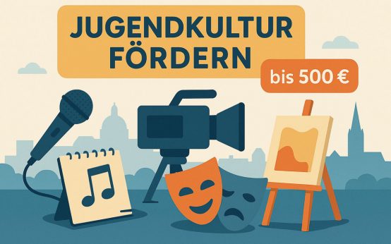 Jugendkulturförderung, Garik zum Thema. 500 Euro winken den Antragstellern.