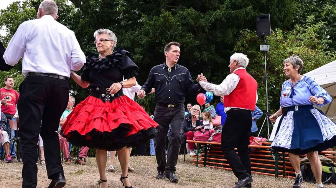 Squaredance beim Mosburgfest.