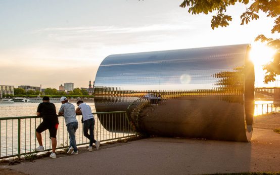 AKK-Kulturtage am Kasteler Rheinufer.