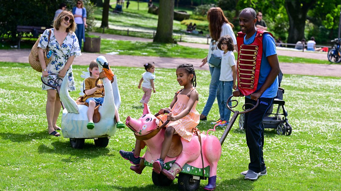 Archivbild, Theaterfest in Wiesbaden.