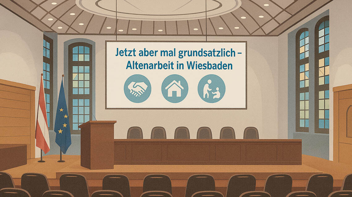 Wiesbaden debattiert die Altenarbeit – offen, kritisch, zukunftsgerichtet.