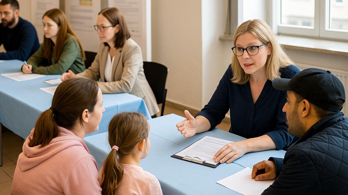 Familien Beratung im Jobcenter, Fragen offen klären.