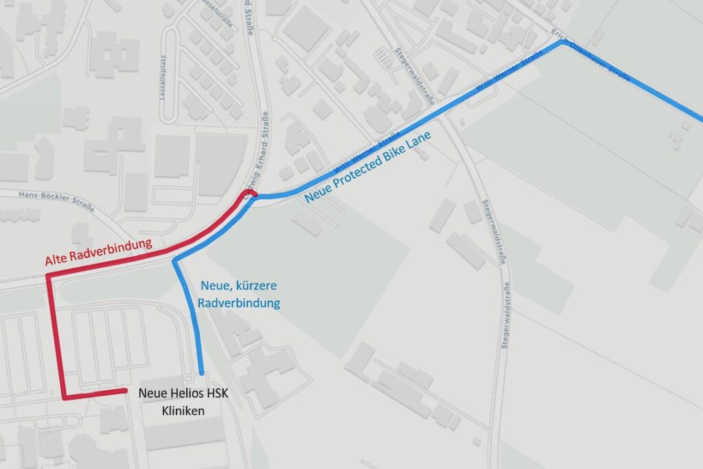 Neue Radverbindung