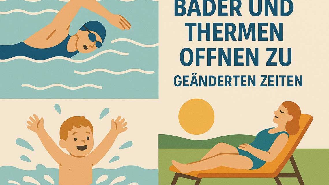 Besucher genießen am Tag der Deutschen Einheit das Schwimmen und die Saunen in Wiesbadens Bädern und Thermen.