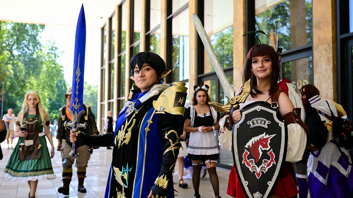 Charaktere, Fantasiefiguren, die Connichi 2025 st wieder zu Gast in Wiesbaden.