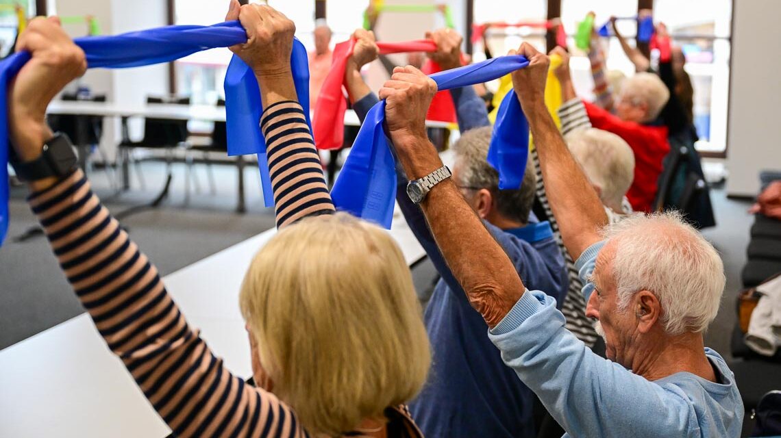 Fit im Alter, Teilnehmer des Schnupperangebots.