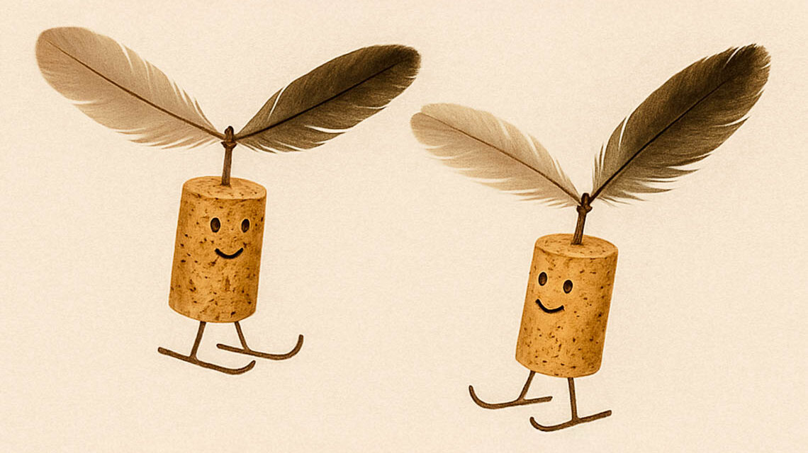 Federn, Korken und Fantasie: In der Fasanerie Wiesbaden entstehen am 8. November fliegende Kunstwerke aus Naturmaterialien.