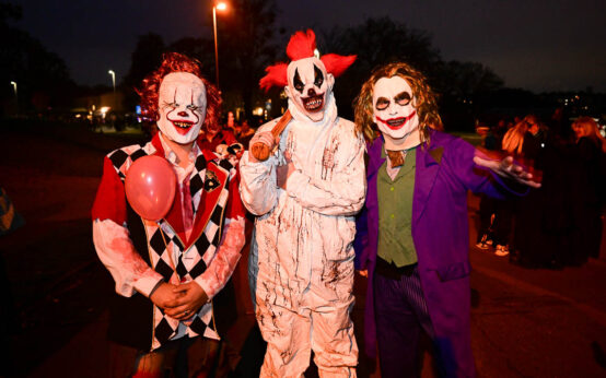 Halloween in Wiesbaden, Halloween in der amerikanischen Siedlung Ankam.