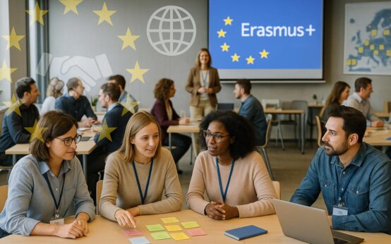 Lehrkräfte diskutieren Praxisideen und internationale Projekte: Die Netzwerktagung Erasmus+ macht Schulen fit für den Austausch.