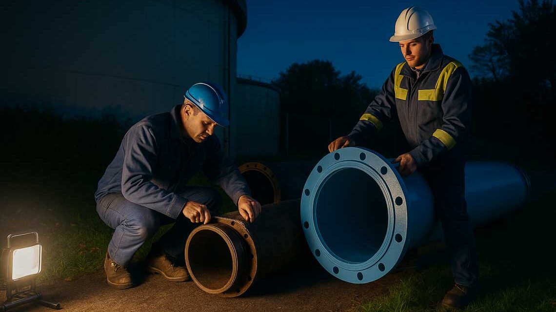 Leitungsarbeiten, Trinkwasserversorgung