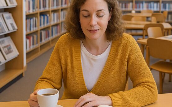 Lesecafe, Symbolbild quadratisch