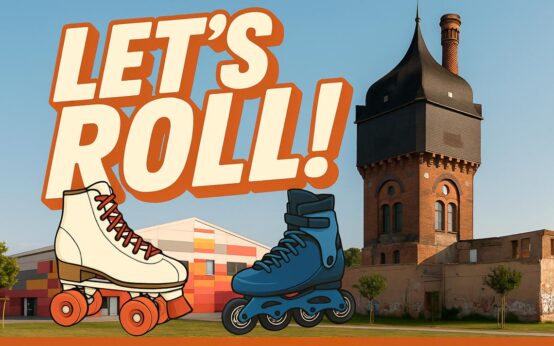 Let's Roll, Roller Party im Schlachthof Wiesbaden.