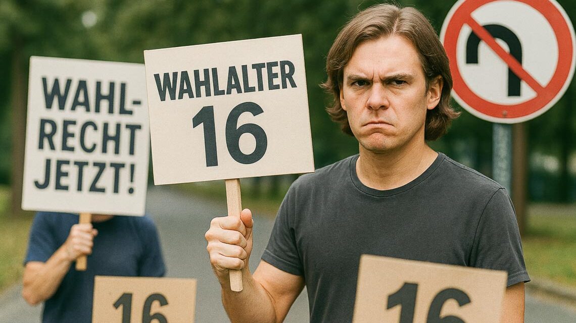 Wahlalter mit 16 gefordert aber abgelehnt.