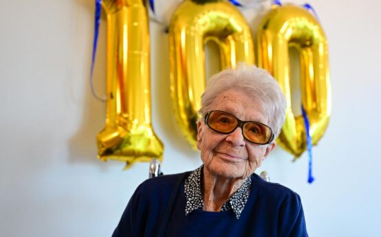 Annelise Weigel, 100 Jahre, 100ster Geburtstag