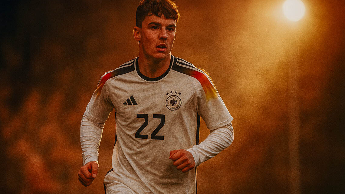 Ben NInk im Dress des DFB, Symbolbild.