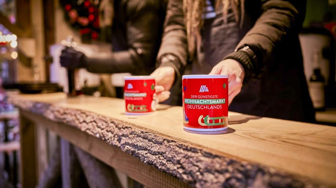 Aldi-Weihnachtsmarkt bald in Wiesbaden.