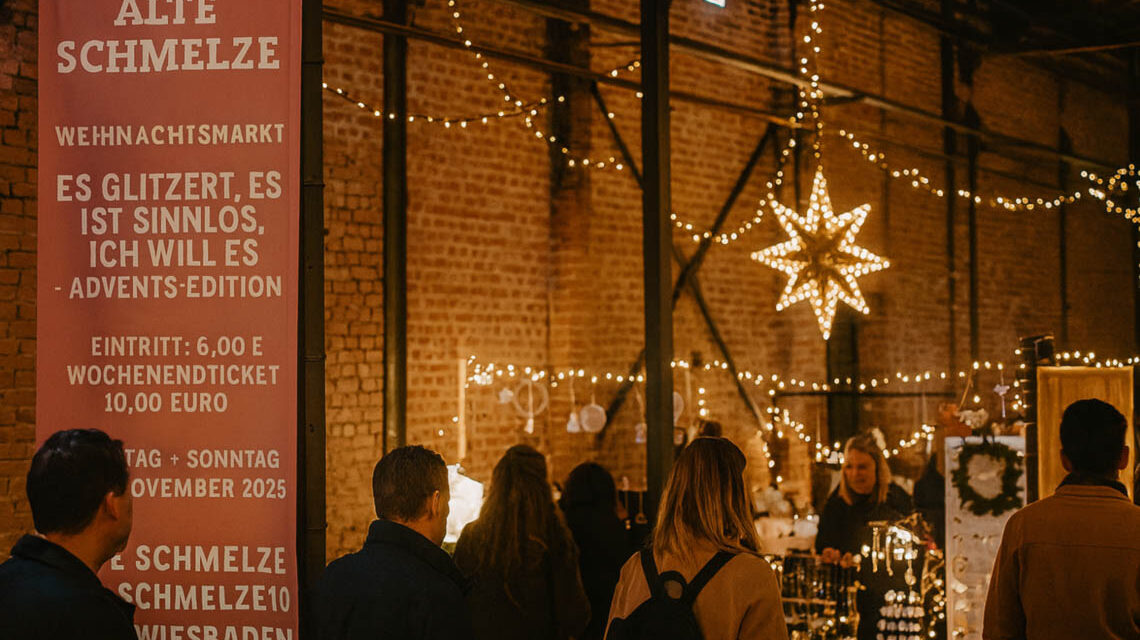 Weihnachtsmarkt – „Es glitzert, es ist sinnlos, ich will es – Advents Edition“