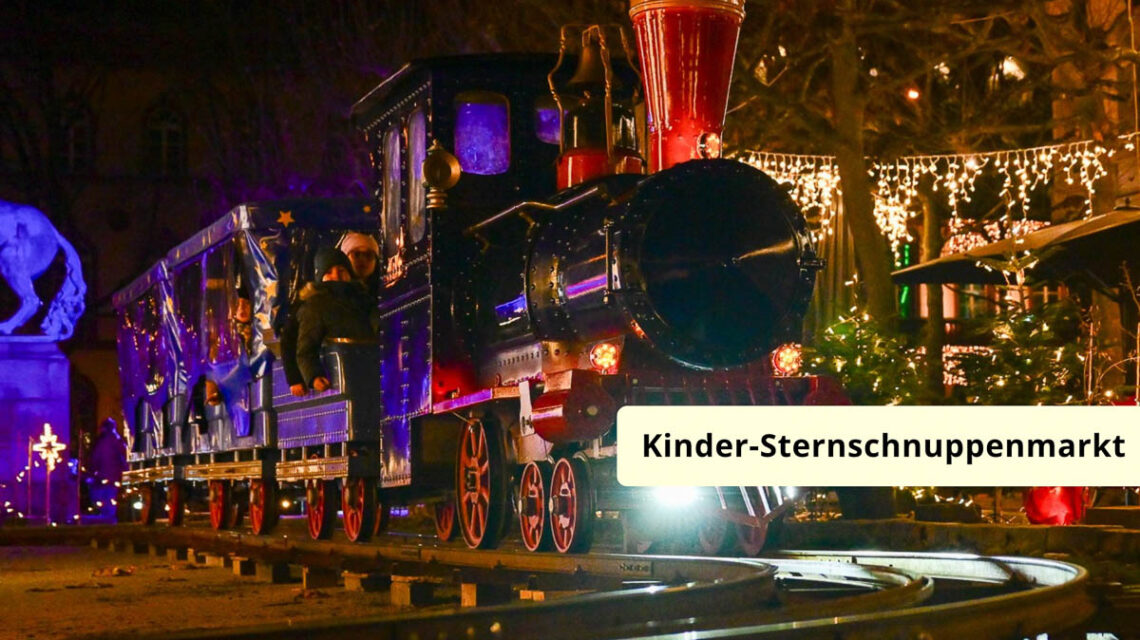 Programm beim Kinder-Sternschnuppenmarkt