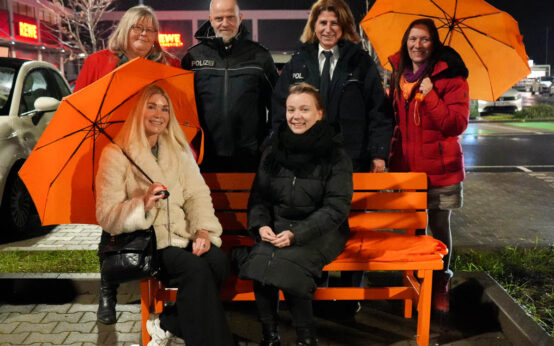 Orange-Day, Polizei und Reduit machen Gewalt gegen Frauen öffentlich sichtbar.