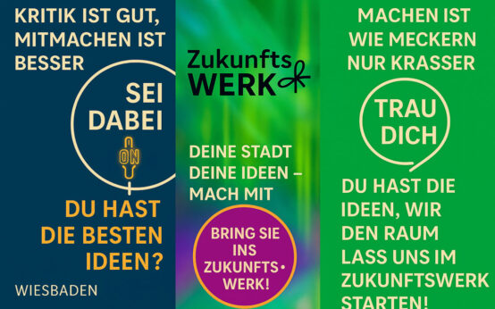 Mitmachmark im Luisenforum im Zukunftswerk der Landeshauptstadt.