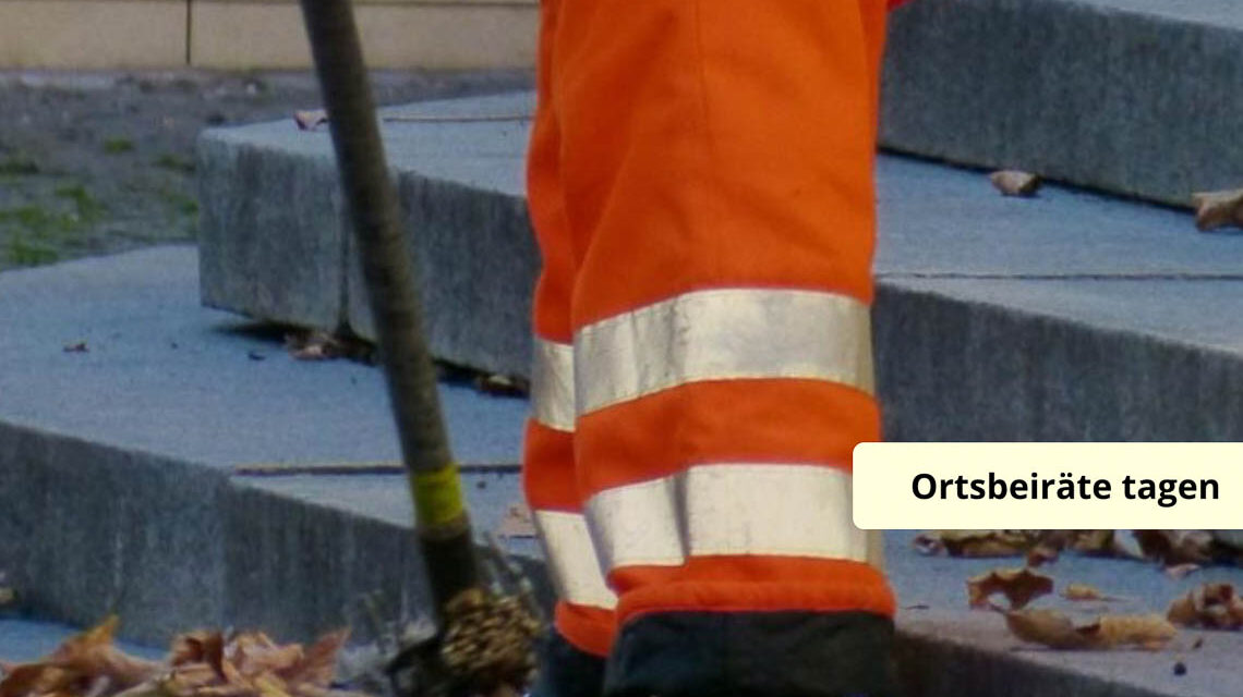 Wenn die Ortsbeiräte diese Woche zusammenkommen, geht es auch wieder um die Straßenreinigunssatzung.