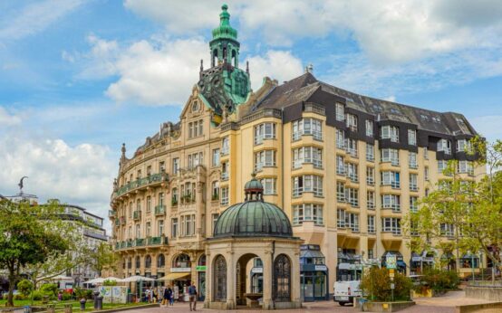 Palast Hotel in Wiesbaden.