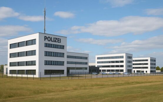 Symbolfoto, neues Polizeipräsidium am Petersweg