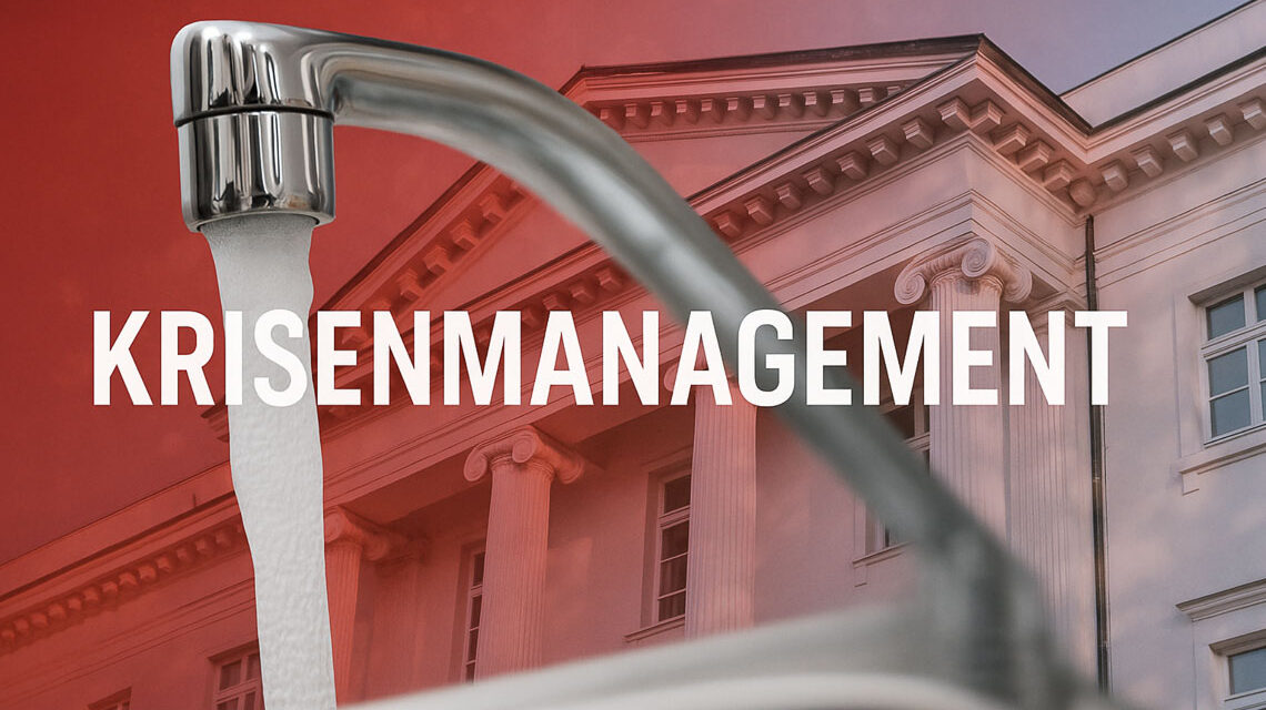 Die IHK kritisiert das Management nach der Trinkwasserverunreinigung in der Innenstadt.