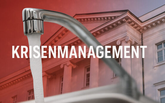 Die IHK kritisiert das Management nach der Trinkwasserverunreinigung in der Innenstadt.