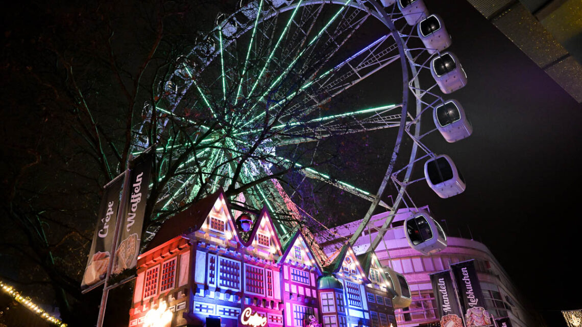 Winterstubb, Sonnenrad auf dem Mauritiusplatz.