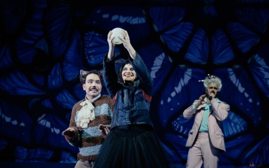 v. l. n. r. Sherwin Douki, Maurizia Bachnick, Lucas Janson^^