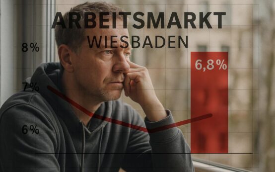 Arbeitsmarkt im Spagat: Wiesbadens Unternehmen halten Personal, während neue Impulse fehlen.