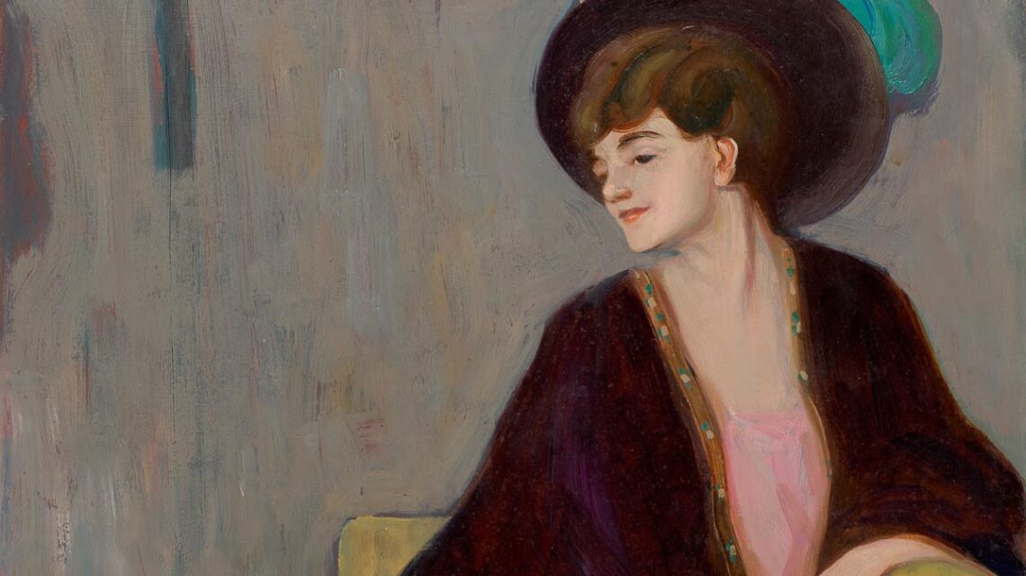 Erma Bossi Bildnis Marianne von Werefkin