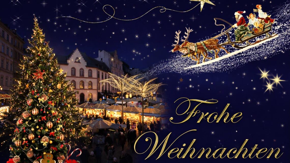 Wiesbaden lebt! wünscht „Frohe Weihnachten"