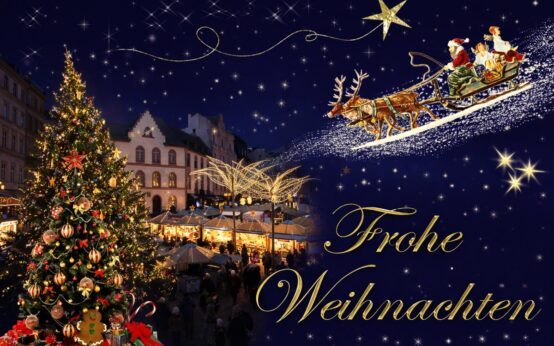 Wiesbaden lebt! wünscht „Frohe Weihnachten"