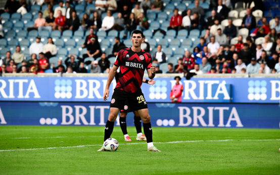 Moritz Flotho, Hinspiel SV Wehen Wiesbaden