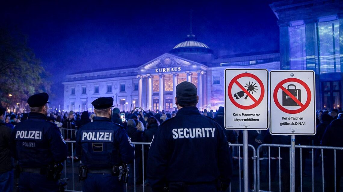 Sicherheitskonzept, keine Böller und Drohnenshow an Silyvester.