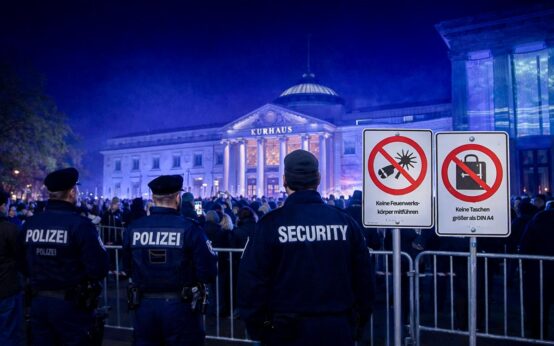 Sicherheitskonzept, keine Böller und Drohnenshow an Silyvester.