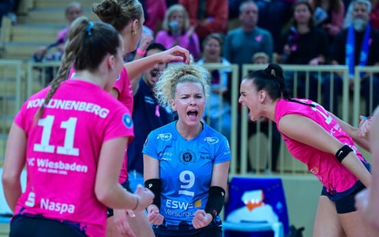 Rene Sain, VC Wiesbaden ich Punktgewinn!