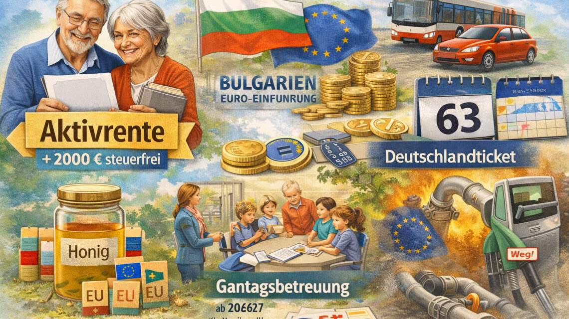 Was sich im nächstn Jahr alles ändert.