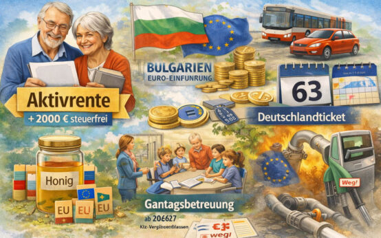 Was sich im nächstn Jahr alles ändert.