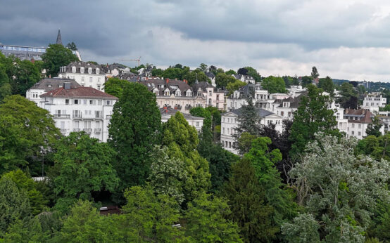 Wiesbaden, jeder Quadratzentimeter zählt.