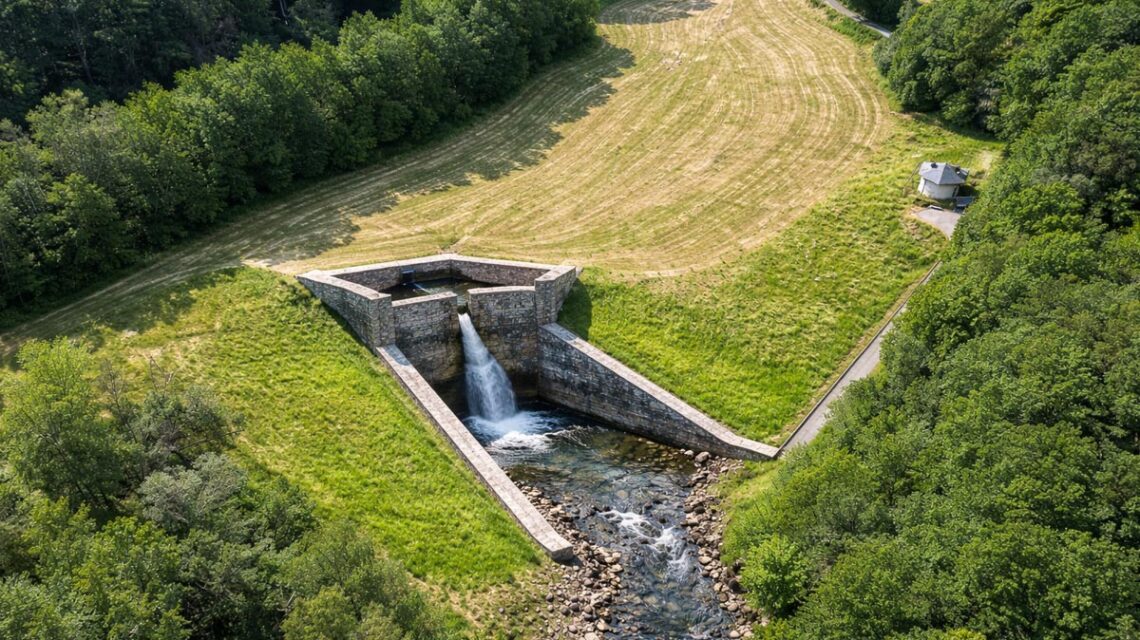 Mögliches Wasserrückhaltebecken am Kellerskopfstollen...