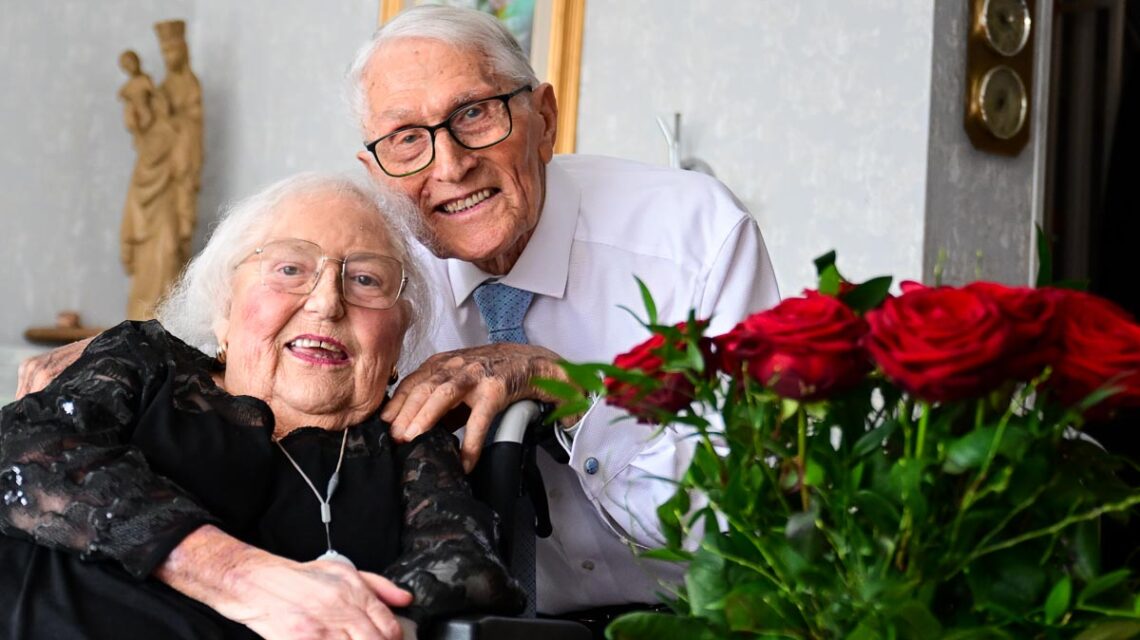 Karin und Otto Kotzan feiern ihre Eiserne Hochzeit.