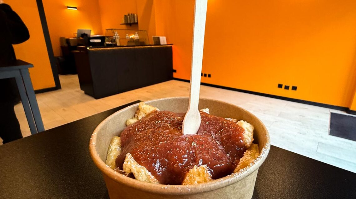 Eine Portion Kaiserschmarrn mit Pflaumen...