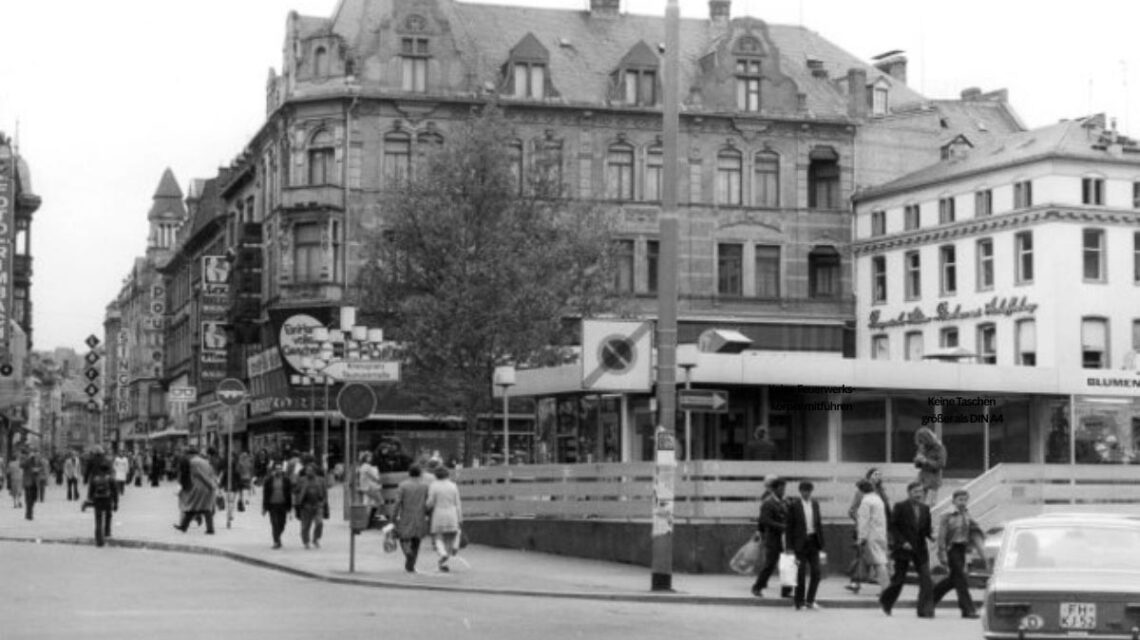 Mauritiusplatz im Jahr 1978