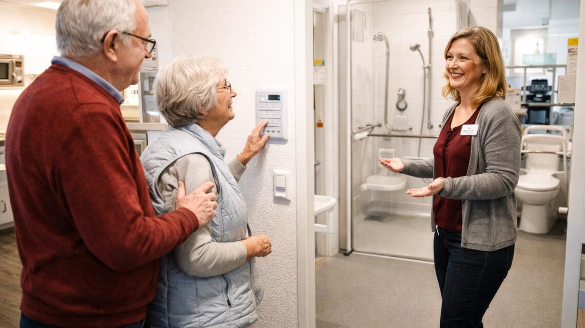 Praxisnah und zum Anfassen: In der Musterausstellung „Belle Wi“ lassen sich barrierefreie Lösungen für Bad, Küche und Wohnraum direkt ausprobieren.