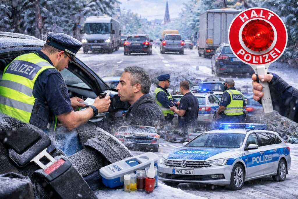 Symbolbild: Verkehrskontrollen im ersten Halbjahr 2023 im Stadtgebiet von Wiesbaden.