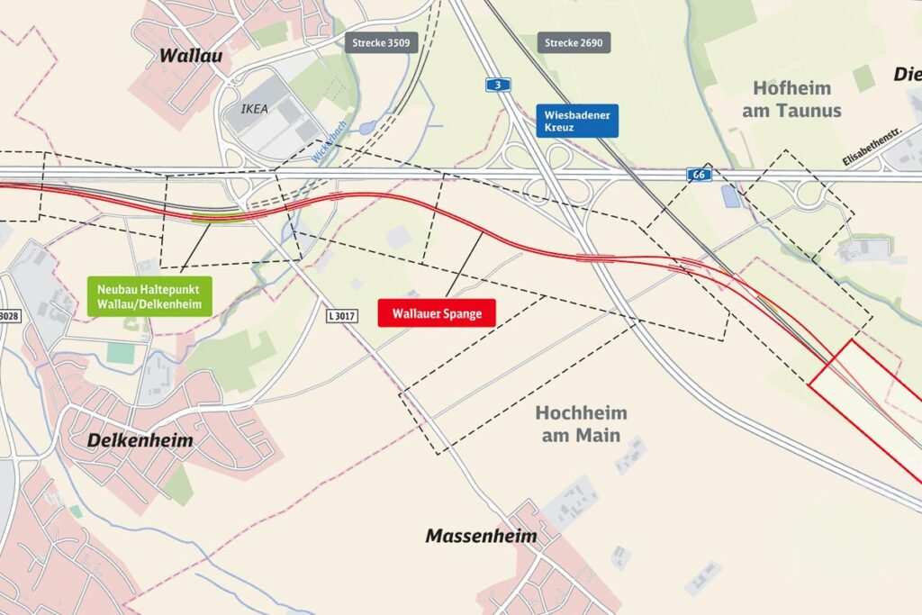 Waller Spange, Planungsunterlagen